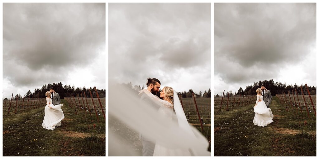 Oregon Wedding Photography - Spring Picnic in the Vines