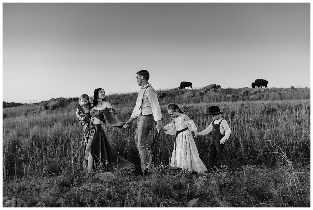 Oregon Family Photography, Salem Family Photography - Open Field Family Session