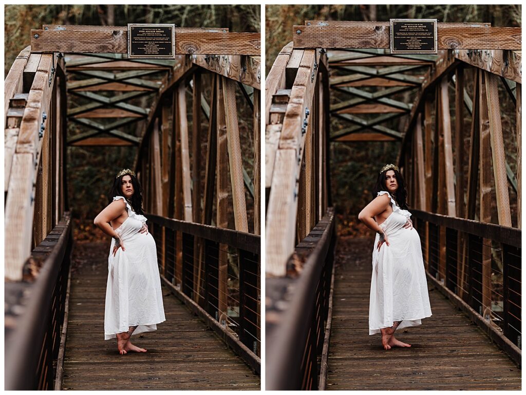 Salem Family Photography - Creative Maternity Session | Emma